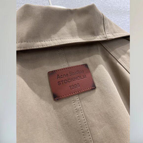 Acne Studios belted buttoned coat - Picture 6 of 11